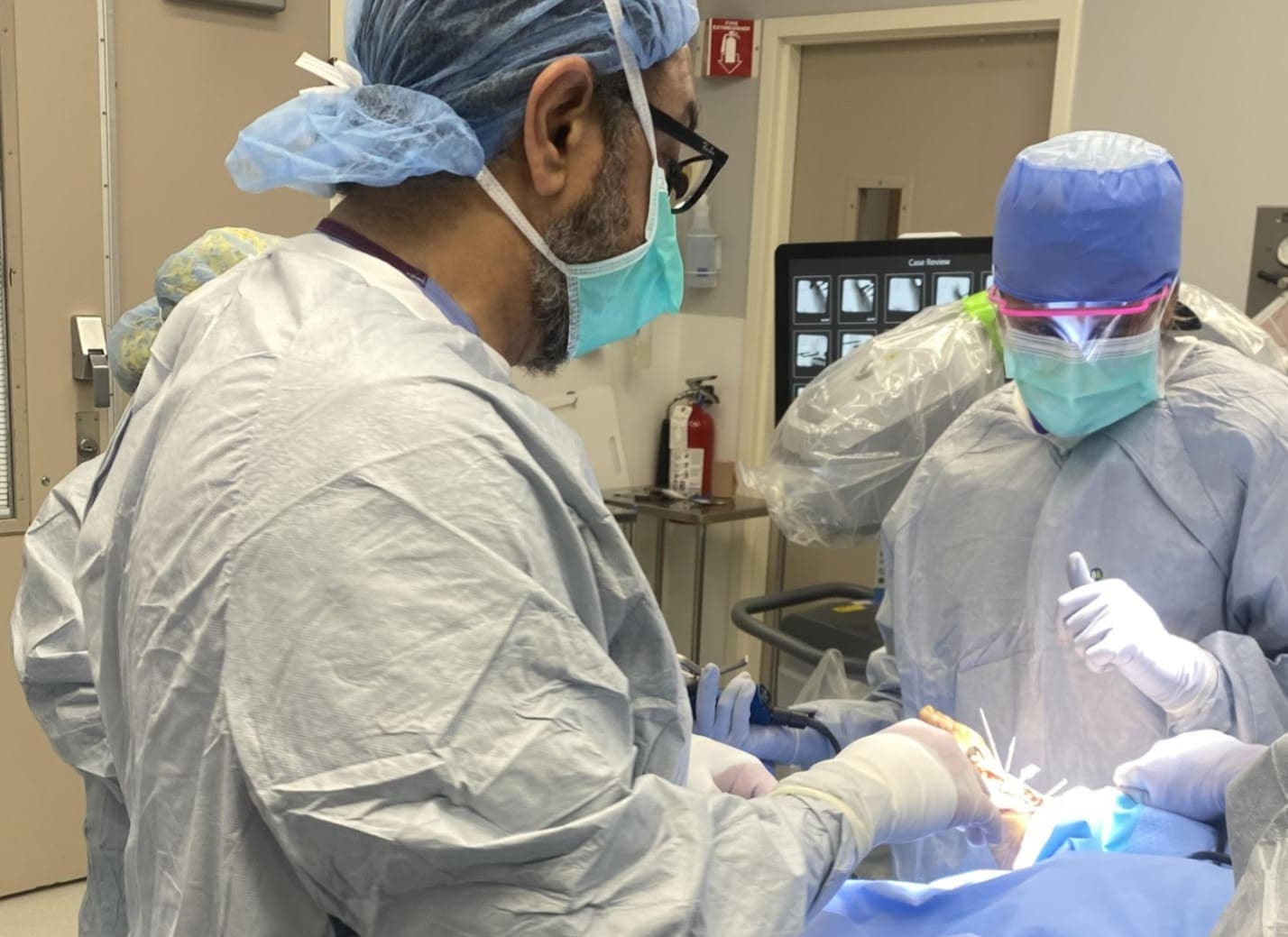 Podiatry treatment room for foot and ankle services in Livonia